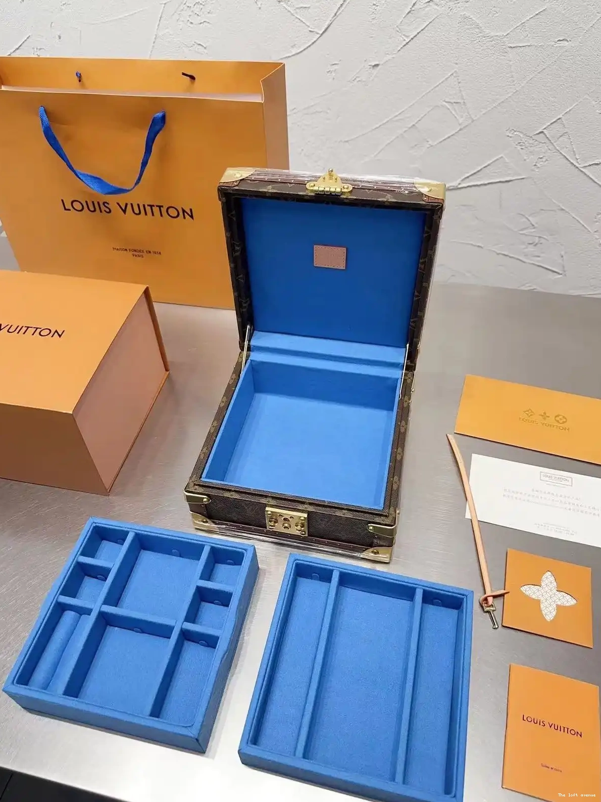 CUSTOM LV JEWELRY BOX 0627